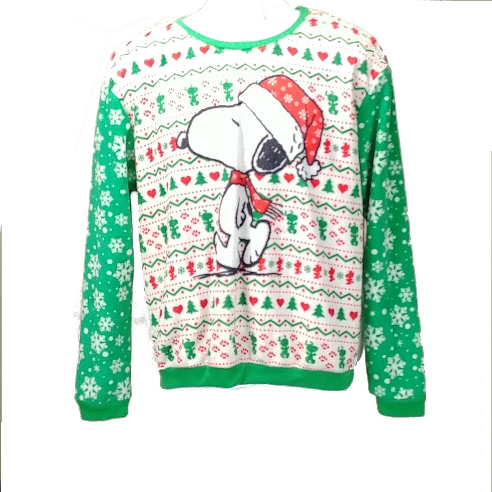 Snoopy Christmas Unisex Sweater L Peanuts